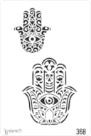 PLANTILLA 20X30CM 368 MANDALA