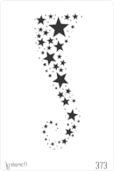 PLANTILLA 20X30CM 373 ESTRELLAS
