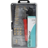 ESTUCHE PIROGRABADOR + 20 PZAS ARTIS DECOR