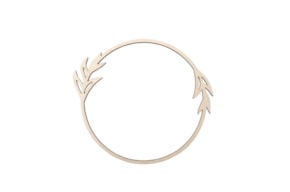 SET 2 RINGS 18.1X16.8X0.4CM CHOUPO