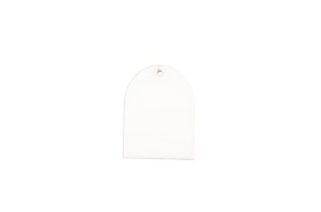SET 12 PLACAS 6X8X0.3CM MDF BRANCO