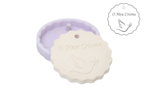 MOLDE SILICONE O MEU CRISMA  D.7 X 8CM MLD230
