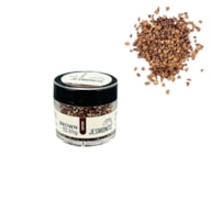 JESMONITE GLITTER CHIPS 30GRS MARRON