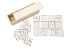 CAJA 22X7X5.2CM C/ JUEGO DE MEMORIA