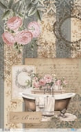 RICE PAPER 54X33CM HOME&DECO BATH PFY-13657