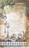 PAPEL ARROZ 54X33CM HOME&DECO KITCHEN PFY-13662