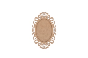 SET 2 PASSE PARTOUTS C/ FUNDO 13X20X0.3CM MDF