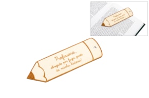 SET 12 BOOK MARKERS PROFESSORA 14X4.2X0.3CM CHOU