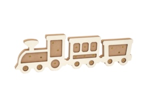 TRAIN W/LED 40X12X1.6CM MDF