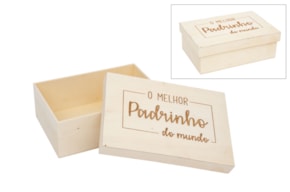 BOX PADRINHO 22X15X8CM CHOUPO