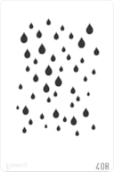 PLANTILLA 20X30CM 408 GOTAS