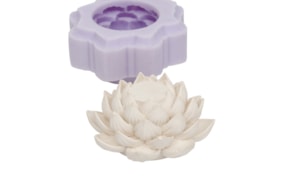 SILICONE MOLD FLOWER D.8.5X4CM MLD264