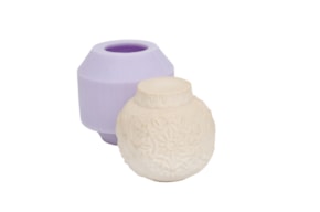 MOLDE SILICONE BOLA FLOCOS NIEVE D.7.5X8CM MLD271