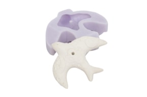 MOLDE SILICONE ANDORINHA 8.5X7.5X2CM MLD274