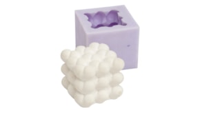 SILICONE MOLD CANDLE 5.5X5.5X5.5CM MLD262