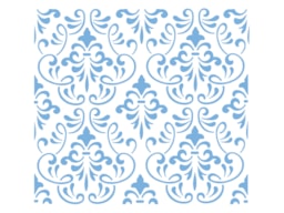 STENCIL 13X13CM AZULEJO PORTUGUES  300011500 ACRILEX