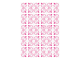 STENCIL 21X15CM DIBUJO PORTUGUES 4  300021544 ACRILEX