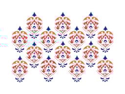STENCIL 21X15CM PORTUGUESE DESIGN 2  300021541 ACRILEX