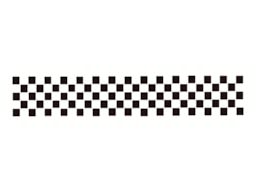 STENCIL 30X8CM QUADRADOS  300031206 ACRILEX