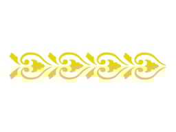 STENCIL 30X8CM BORDER 2  300031151 ACRILEX