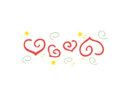 STENCIL 16X5CM CORAZON 300061266 ACRILEX
