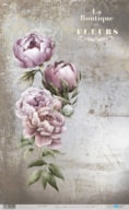 RICE PAPER 54X33CM PETITE VIE EN FLEURS PEONIES V PFY-12899