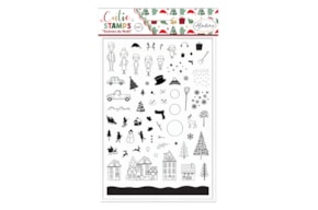 STAMPO MOTIVOS DE NAVIDAD  03973