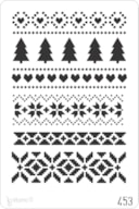 PLANTILLA 20X30CM 453 NAVIDAD