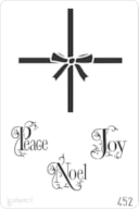 PLANTILLA 20X30CM 452 NAVIDAD