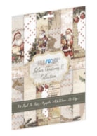 CONJ. 4 PAPEIS ARROZ 54X33CM FATHER CHRISTMAS II PFY-12181