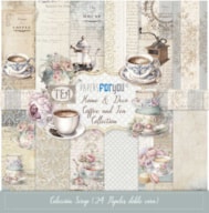 BLOC 24 PAPERS SCRAP 20.5X20.5CM HOME&DECO BATH PFY-13701