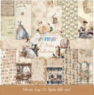 BLOCO 12 PAPELES SCRAP 30.5X30.5CM L´ATELIER PFY-12965