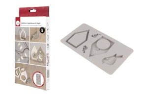 Casting mould birdhouses + birds 14.5x26x1.2cm  RAYHER
