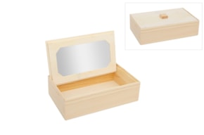 BOX WITH MIRROR 25X15.1X6.7CM