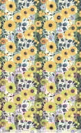 PAPEL ARROZ 54X33CM ABSTRACT ART SUNFLOWER PFY-14551