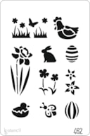 PLANTILLA 20X30CM 462 PASCUA