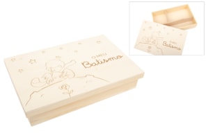 CAJA DE BAUTIZO "O MEU BATISMO" 37.5X24.5X6CM