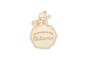 SET 6 APLICIONES BATISMO 7.1X10X0.3CM CHOUPO