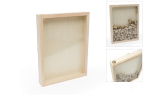 QUADRO 35X45X5.5CM PARA ROLHAS