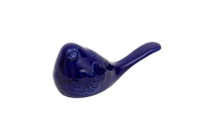 PAJARO MEDIO 15X7X7CM AZUL COBALTO