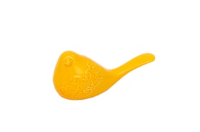 PASSARO MEDIO 15X7X7CM  AMARELO