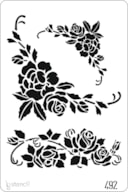 PLANTILLA 20X30CM 492 FLORES