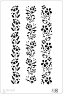 PLANTILLA 20X30CM 498 FLORES