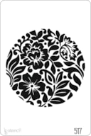 PLANTILLA 20X30CM 517 MANDALA FLORAL