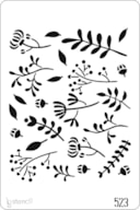 PLANTILLA 20X30CM 523 RAMOS