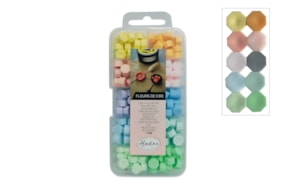 CAIXA COM LACRES 10 CORES PASTEL 72498