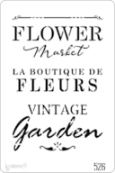 PLANTILLA 20X30CM 526 VINTAGE