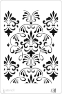 PLANTILLA 20X30CM 491 FLORES