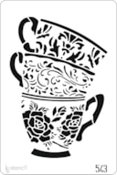 STENCIL 20X30CM 543 TEA