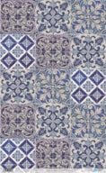 PAPEL ARROZ 54X33CM AZULEJOS VARIOS AZULES PFY-1916
